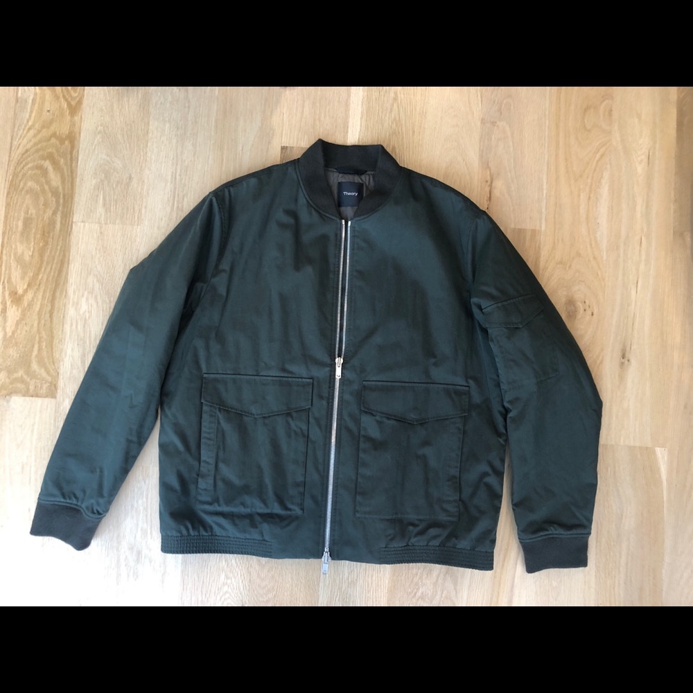 Men’s theory bomber jacket GREEN XL